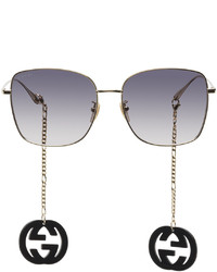 Gucci Gold Endura Sunglasses