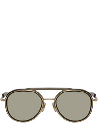 Dita Gold Grey Spacecraft Sunglasses
