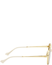 Gucci Gold Mirrored Gg0872s Sunglasses
