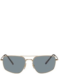 Ray-Ban Gold Rb3666 Sunglasses