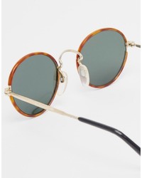Reclaimed Vintage Graham Round Sunglasses