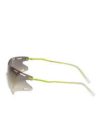 Cmmn Swdn Green And Grey Ace And Tate Edition Le Monde Sunglasses