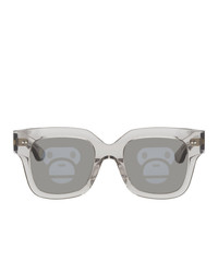 BAPE Grey Bs13013 Sunglasses