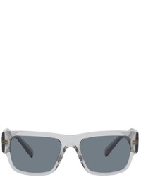 Versace Grey Medusa Stud Sunglasses