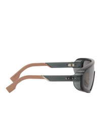 Fendi Grey Special Shape Sunglasses