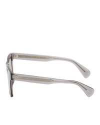 Oliver Peoples Grey Transparent Casian Sunglasses