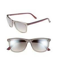 Gucci 55mm Sunglasses Grey One Size