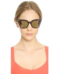 Fendi Iridia Corner Accent Sunglasses