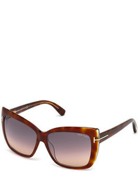 Tom Ford Irina Square Gradient Sunglasses