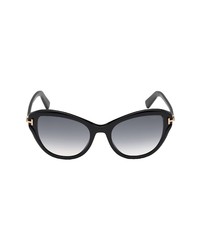Tom Ford Leigh 62mm Polarized Cat Eye Sunglasses