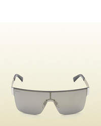 Gucci Mask Frame Metal Sunglasses