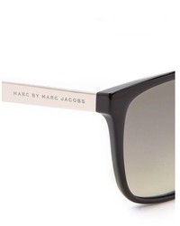 Marc by Marc Jacobs Mirrored Flat Top Sunglasses