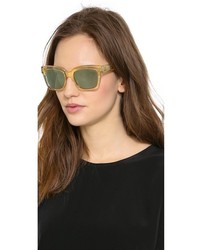 Saint Laurent Mirrored Square Sunglasses