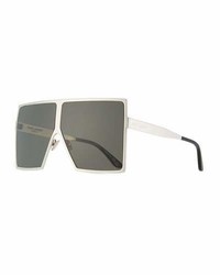 Saint Laurent New Wave 182 Betty Metal Shield Sunglasses