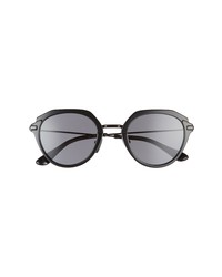 Prada Phantos 50mm Sunglasses In Blackpolar Dark Grey At Nordstrom