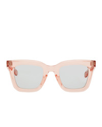 Sacai Pink Native Sons Edition Cornell Square Sunglasses