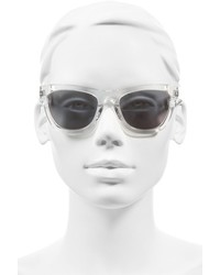 Westward Leaning Pioneer 53mm Sunglasses Sand Tortoise Shiny Neon Blue