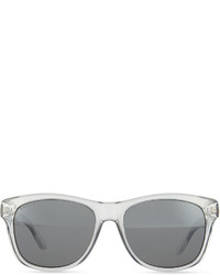 Gucci Plastic Frame Sunglasses Crystal