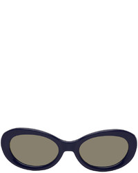 Dries Van Noten Purple Linda Farrow Edition 211 C3 Sunglasses