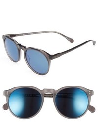 Raen Rn Remmy 52mm Sunglasses Grey Crystal Blue