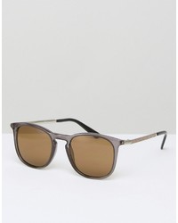 Gucci Round Sunglasses In Gray