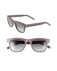 Saint Laurent 49mm Sunglasses Grey One Size