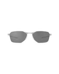 Oakley Savitar 58mm Polarized Rectangular Sunglasses