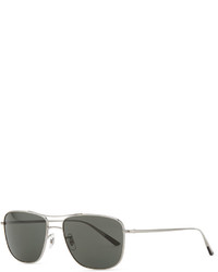 Oliver Peoples Shfer 55 Polarized Sunglasses Pewter