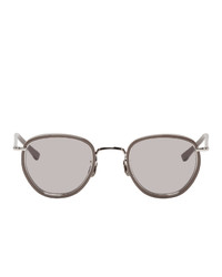Eyevan 7285 Silver And Grey 78746 Sunglasses