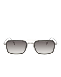 Dita Silver And Grey Flight Eight Sunglasses