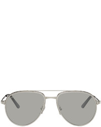 Cartier Silver Aviator Sunglasses