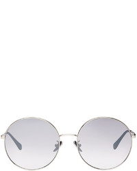 RetroSuperFuture Silver Black Polly Fadeism Sunglasses