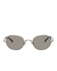 Matsuda Silver Brushed M3016 Sunglasses
