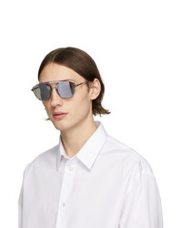 Dior Homme Silver Diorfuturistic Sunglasses