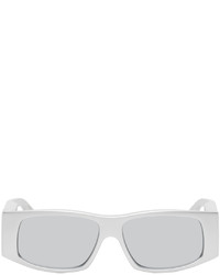 Balenciaga Silver Led Frame Sunglasses