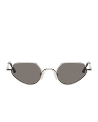 Dries Van Noten Silver Linda Farrow Edition 176 C1 Sunglasses