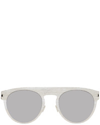 Maison Margiela Silver Mykita Edition Mmtransfer004 Sunglasses