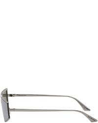 Balenciaga Silver Shield 20 Sunglasses