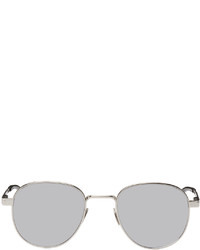 Saint Laurent Silver Sl 555 Sunglasses