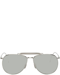 Thom Browne Silver Tb015 Sunglasses