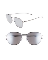 BOSS Special Fit 58mm Polarized Titanium Aviator Sunglasses  