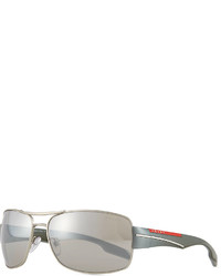 Prada Sport Pilot Sunglasses Gray