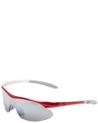 Timberland Tb7070 Sport Sunglassesmetallic Red Framegrey Flash Mirror Lensone Size