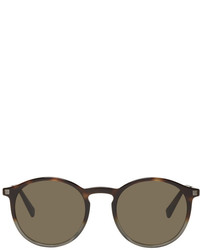 Mykita Tortoiseshell And Grey Oki Sunglasses
