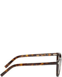 Saint Laurent Tortoiseshell Sl 28 Sunglasses
