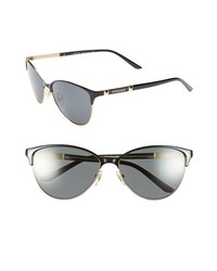 Versace 57mm Cat Eye Sunglasses Grey One Size
