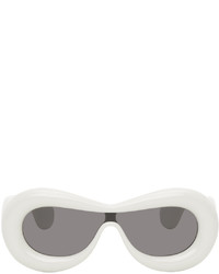 Loewe White Inflated Mask Sunglasses