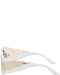 Dita White Limited Edition Dydalus Sunglasses