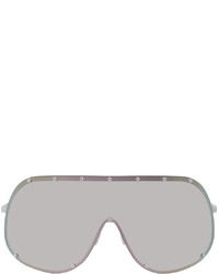 Rick Owens White Mask Sunglasses