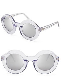 Wildfox Couture Wildfox Twiggy Deluxe Mirror Sunglasses 44mm